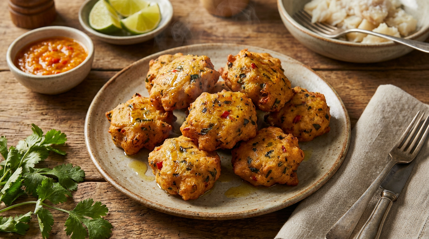 Saltfish Fritters (Stamp and Go)