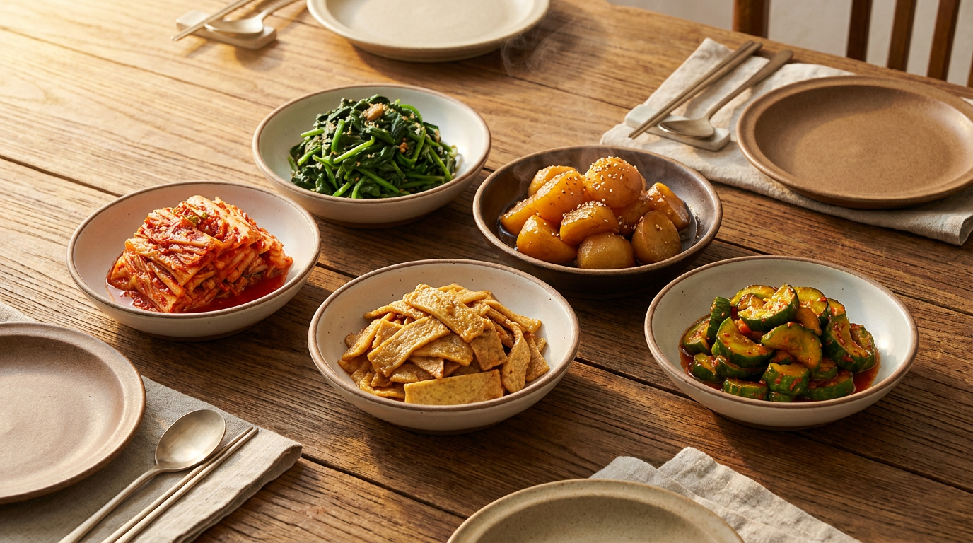 Banchan Assortment (Various Side Dishes)
