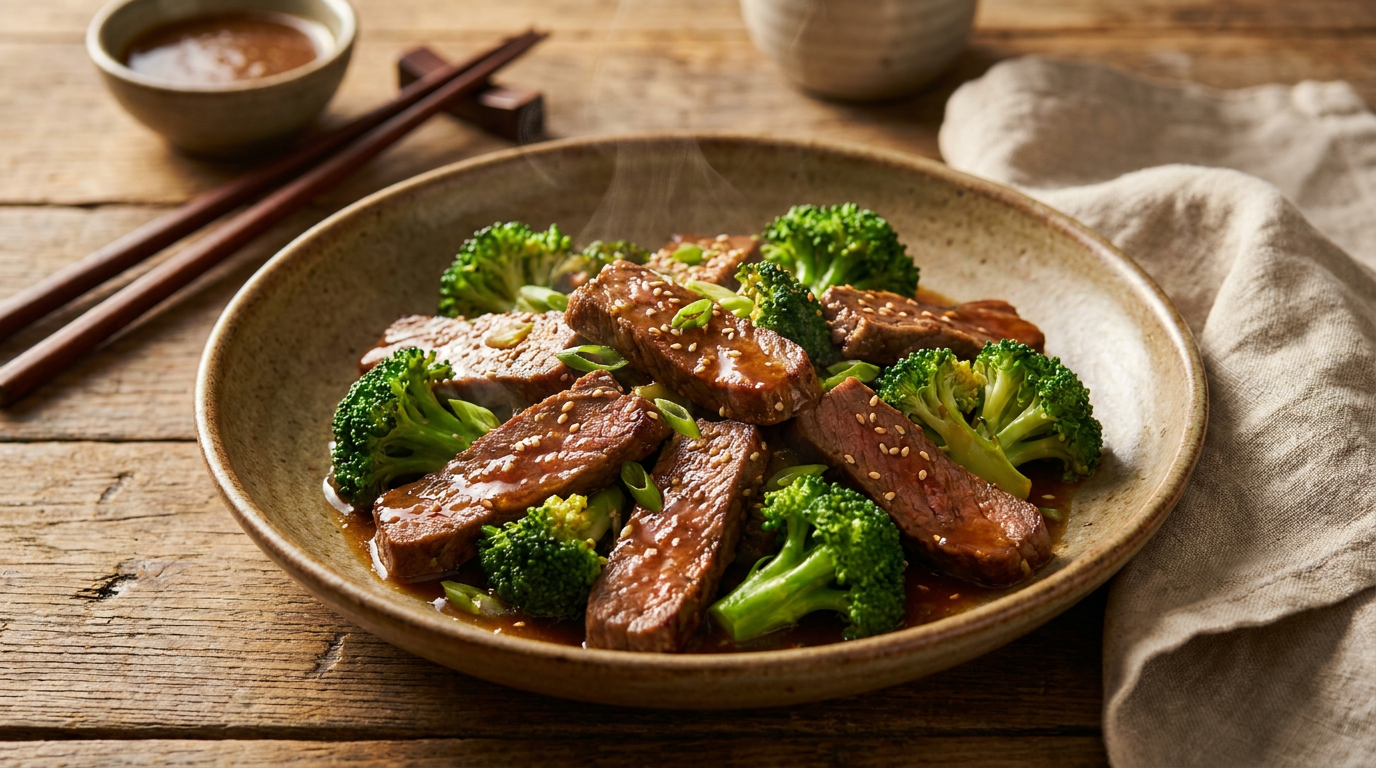 Lean Beef and Broccoli Stir-fry