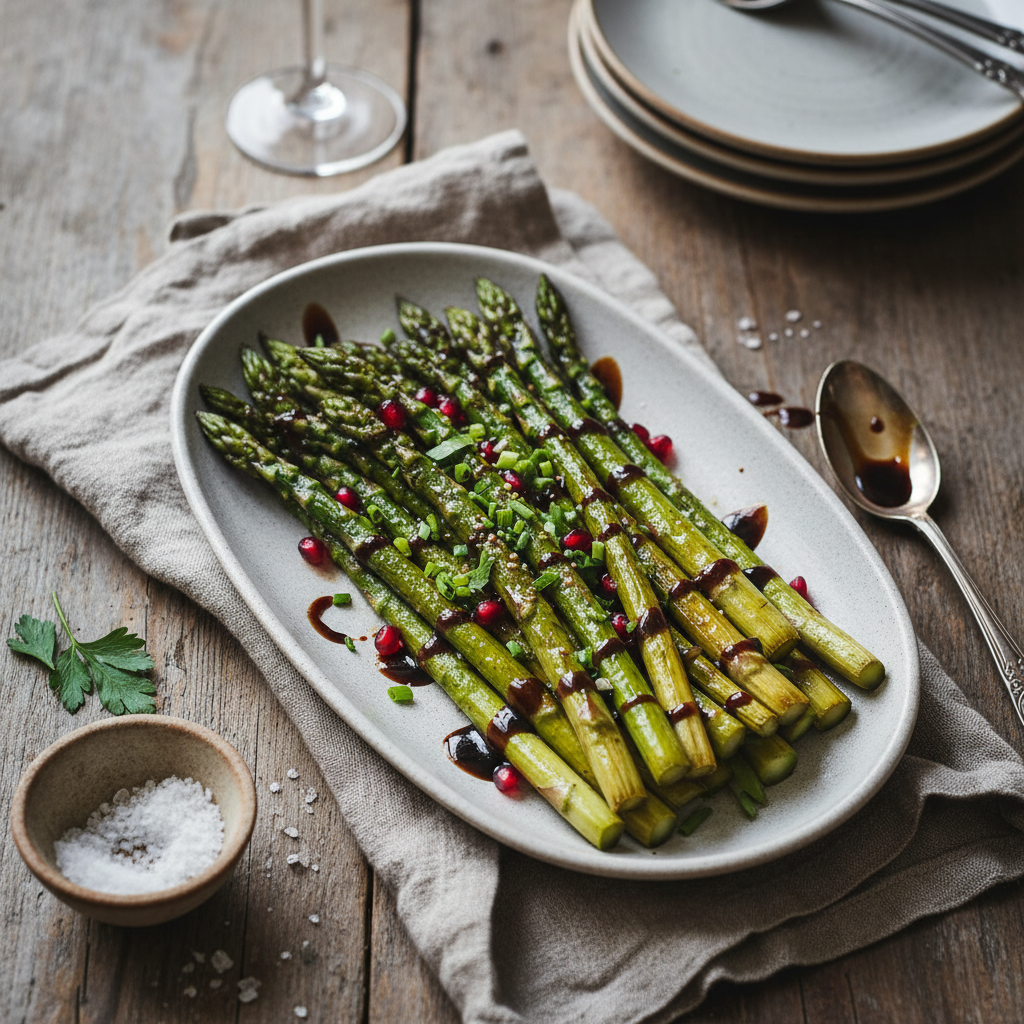 Balsamic Glazed Asparagus