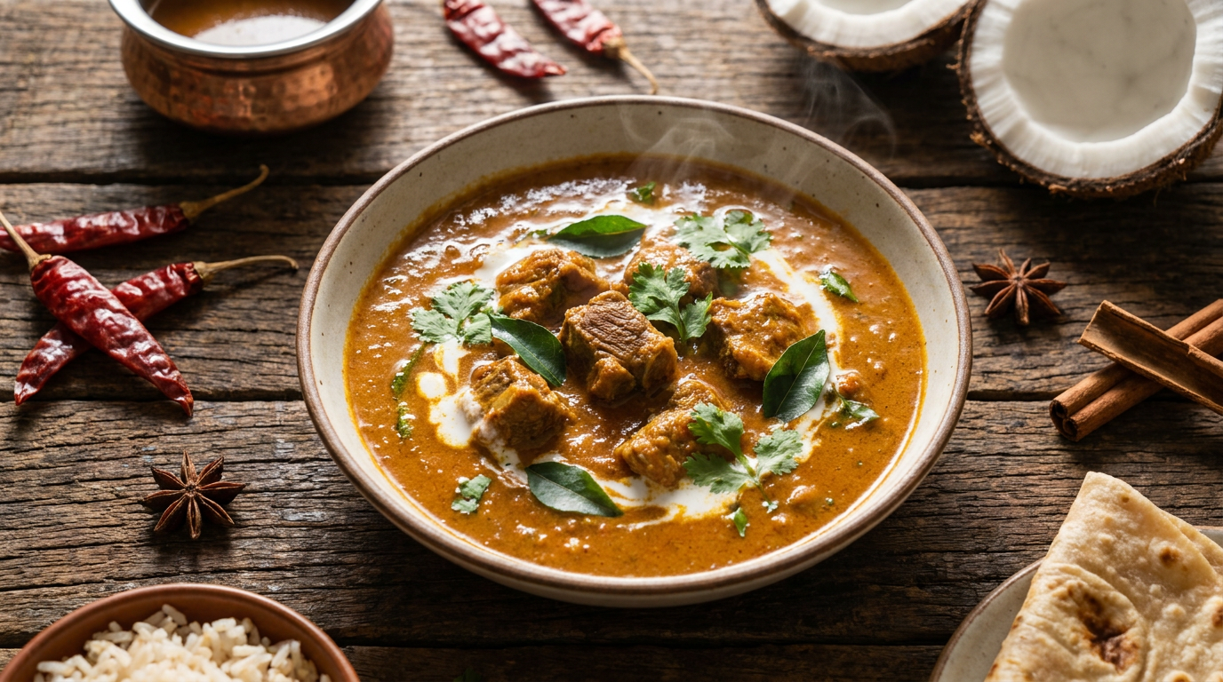 Coconut Lamb Curry (South Indian Style)