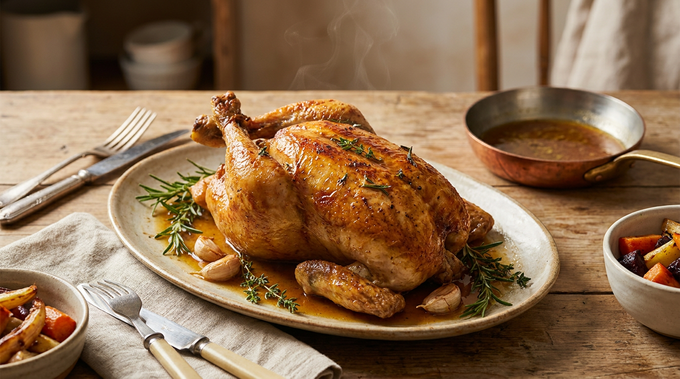 French Roast Chicken (Poulet Rôti)