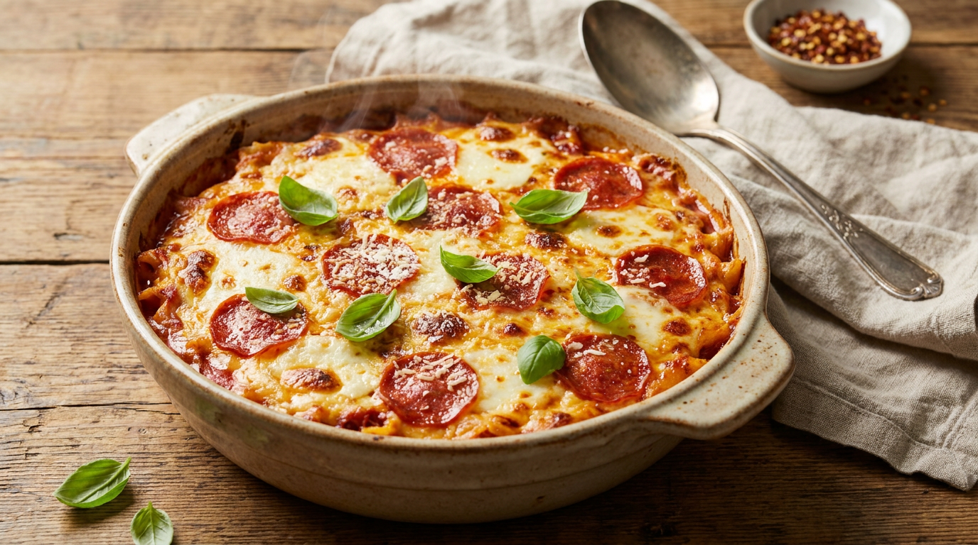 Pizza Pasta Bake