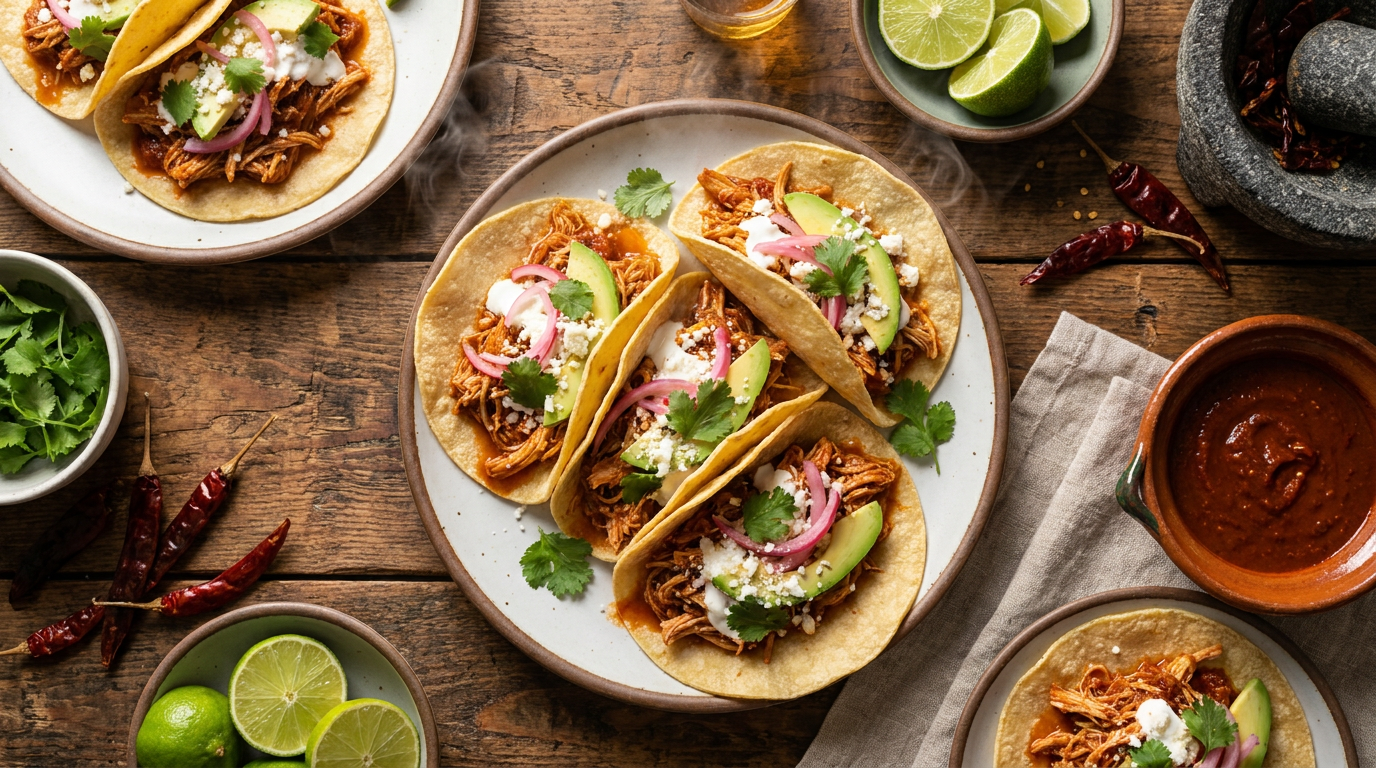 Chicken Tinga Tacos