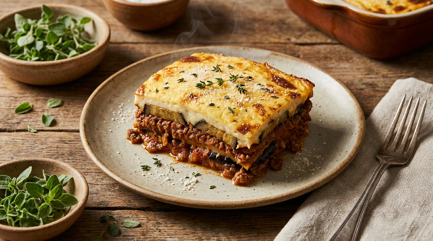 Classic Lamb Moussaka