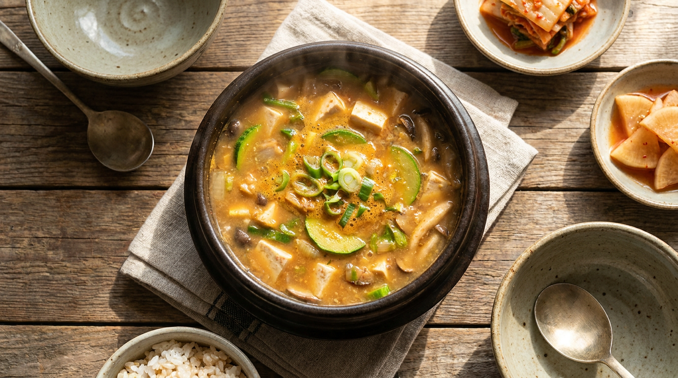 Doenjang Jjigae (Soybean Paste Stew)