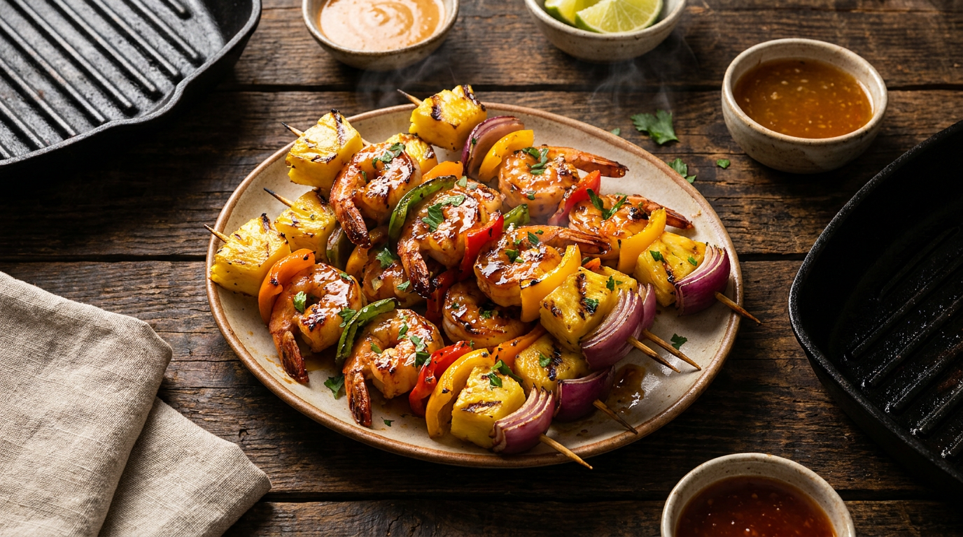 Grilled Shrimp Skewers