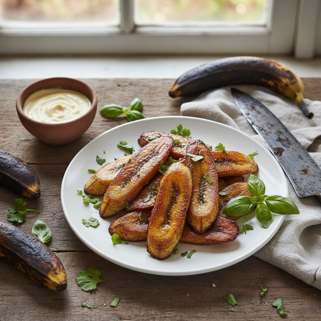 Sweet Fried Plantains