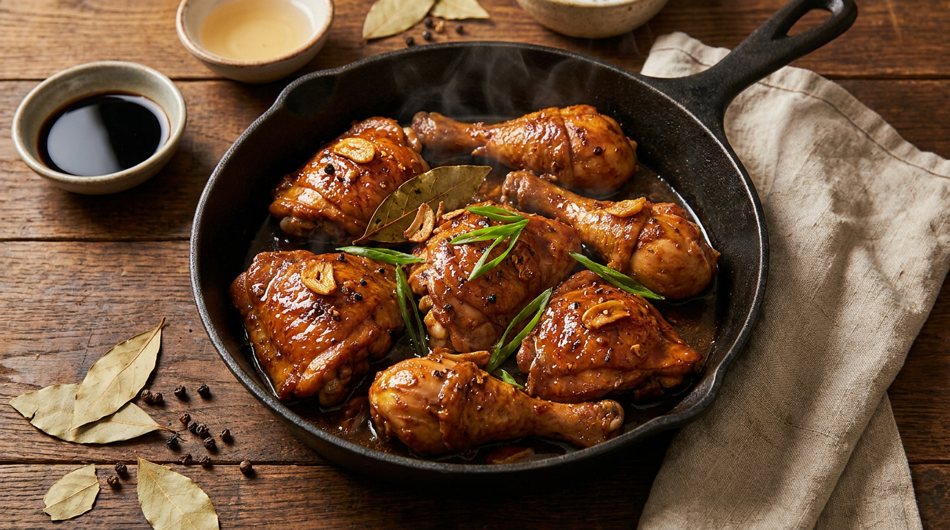 One-Pan Chicken Adobo