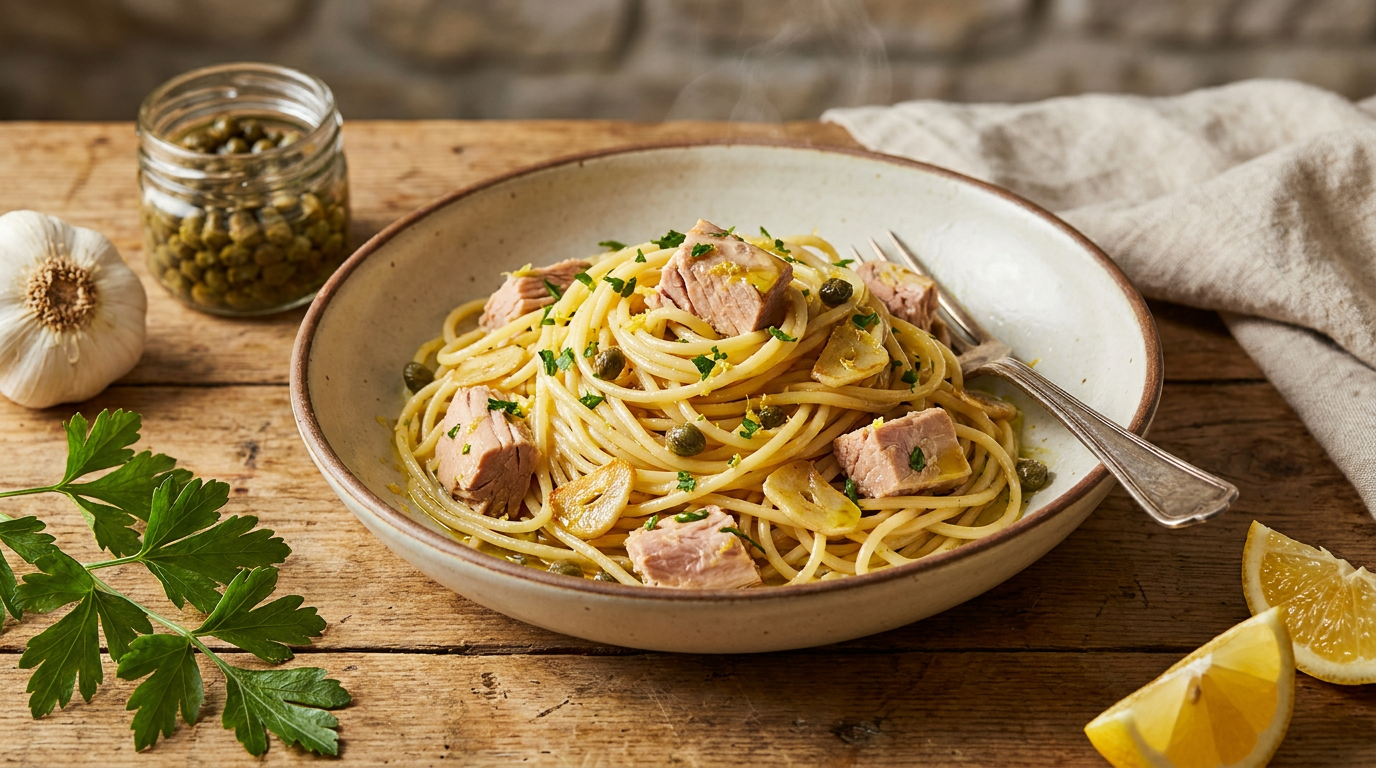 Tuna Pasta (Italian-Style)