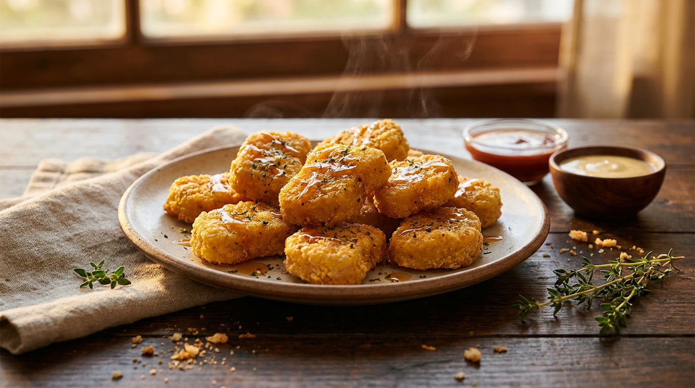 Crispy Baked Chicken Nuggets