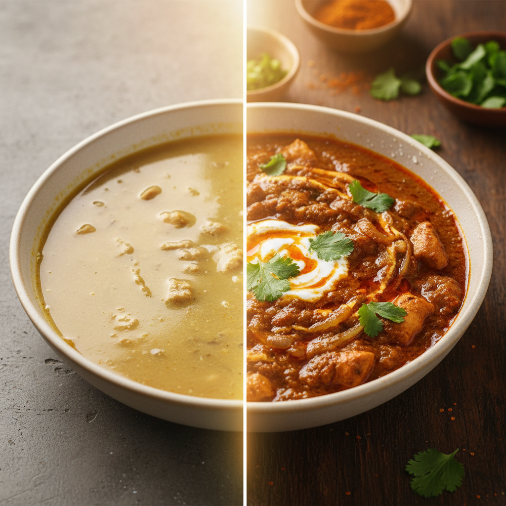 Por qué tu curry no tiene sabor — el truco de 60 segundos que los chefs no te cuentan