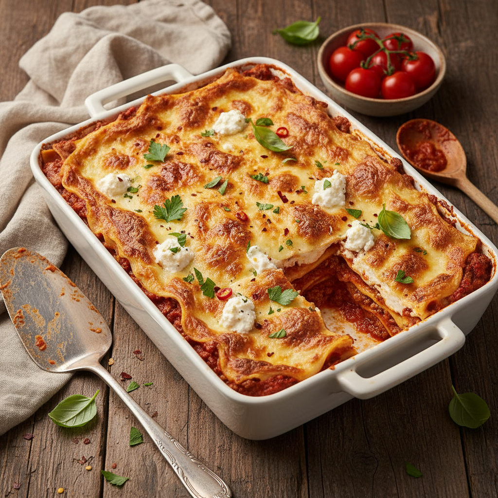 Classic Beef Lasagna
