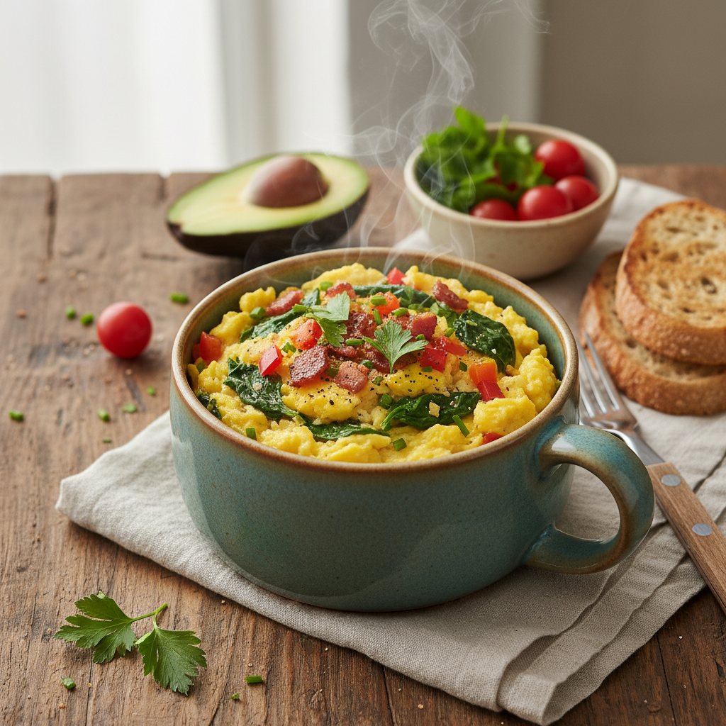 Microwave Mug Scramble