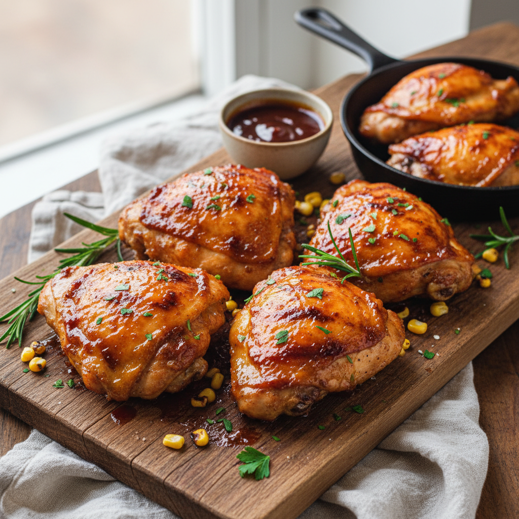 BBQ Chicken Thighs