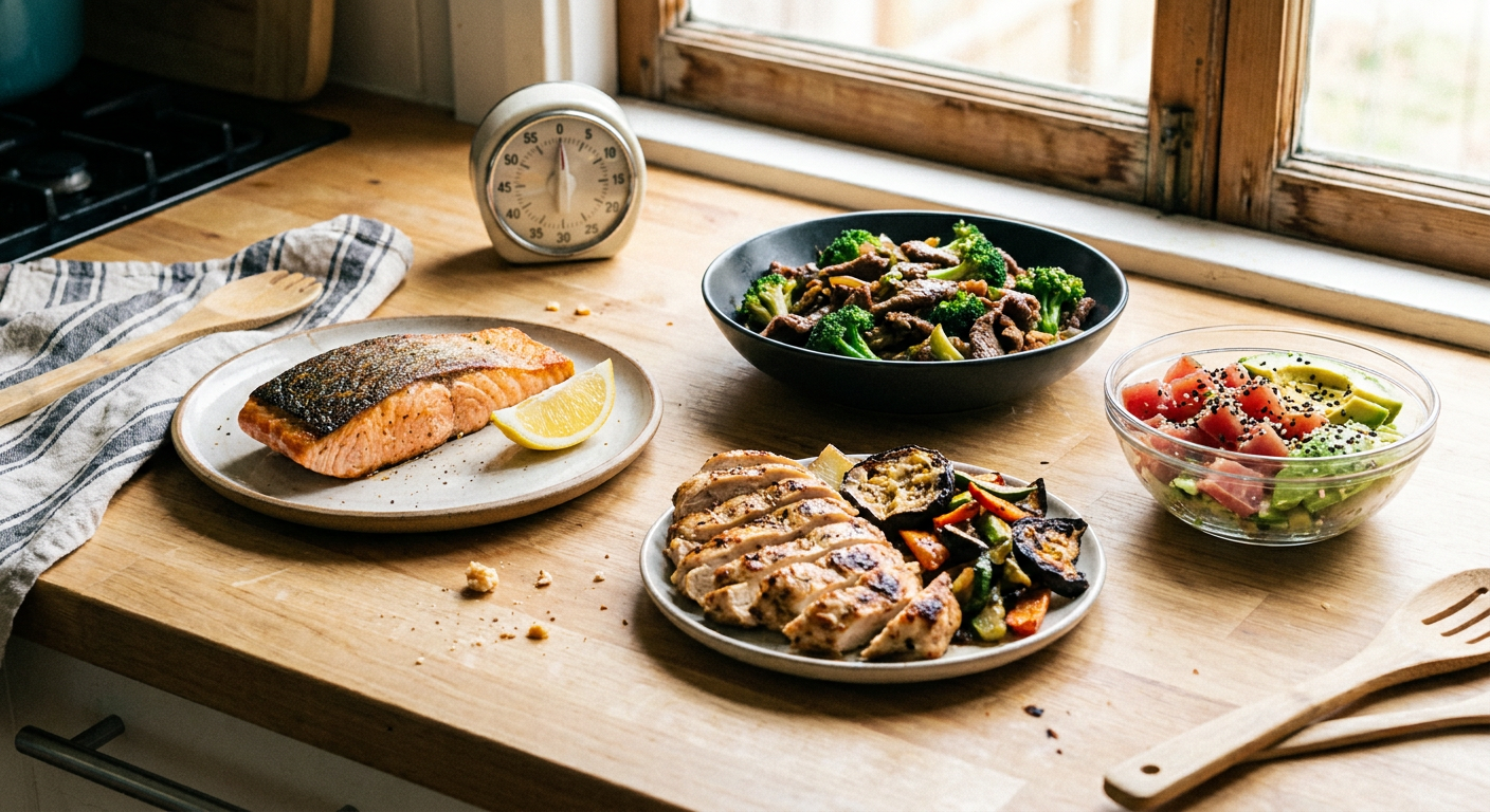 30-Minute High-Protein Meals