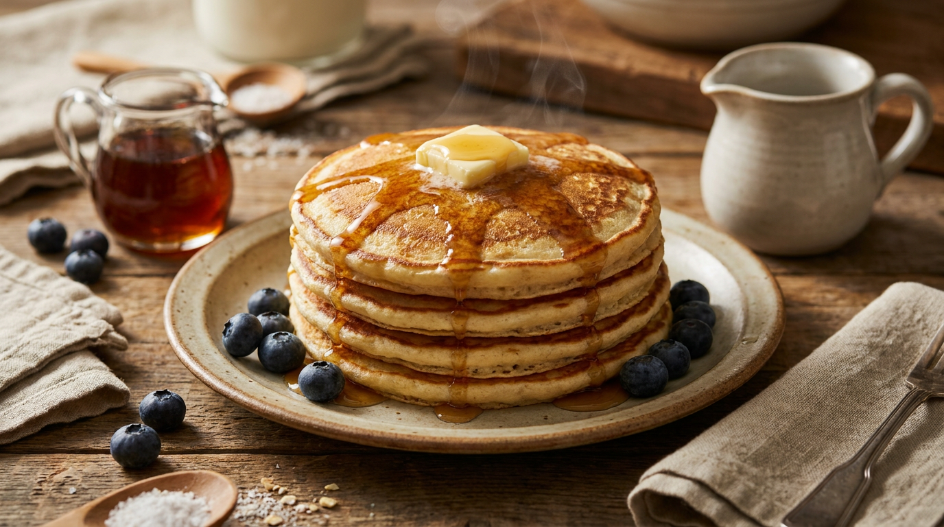 Fluffy Buttermilk Pancakes
