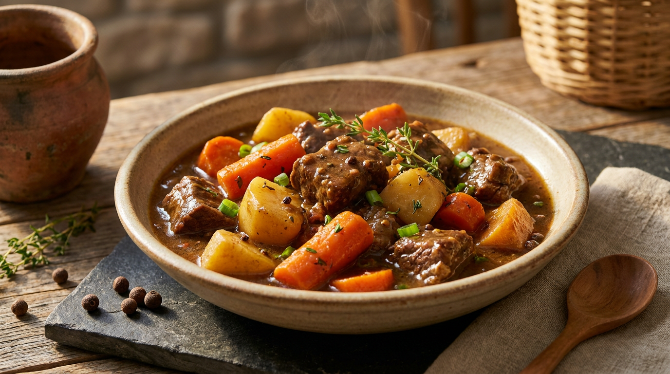Authentic Jamaican Beef Stew