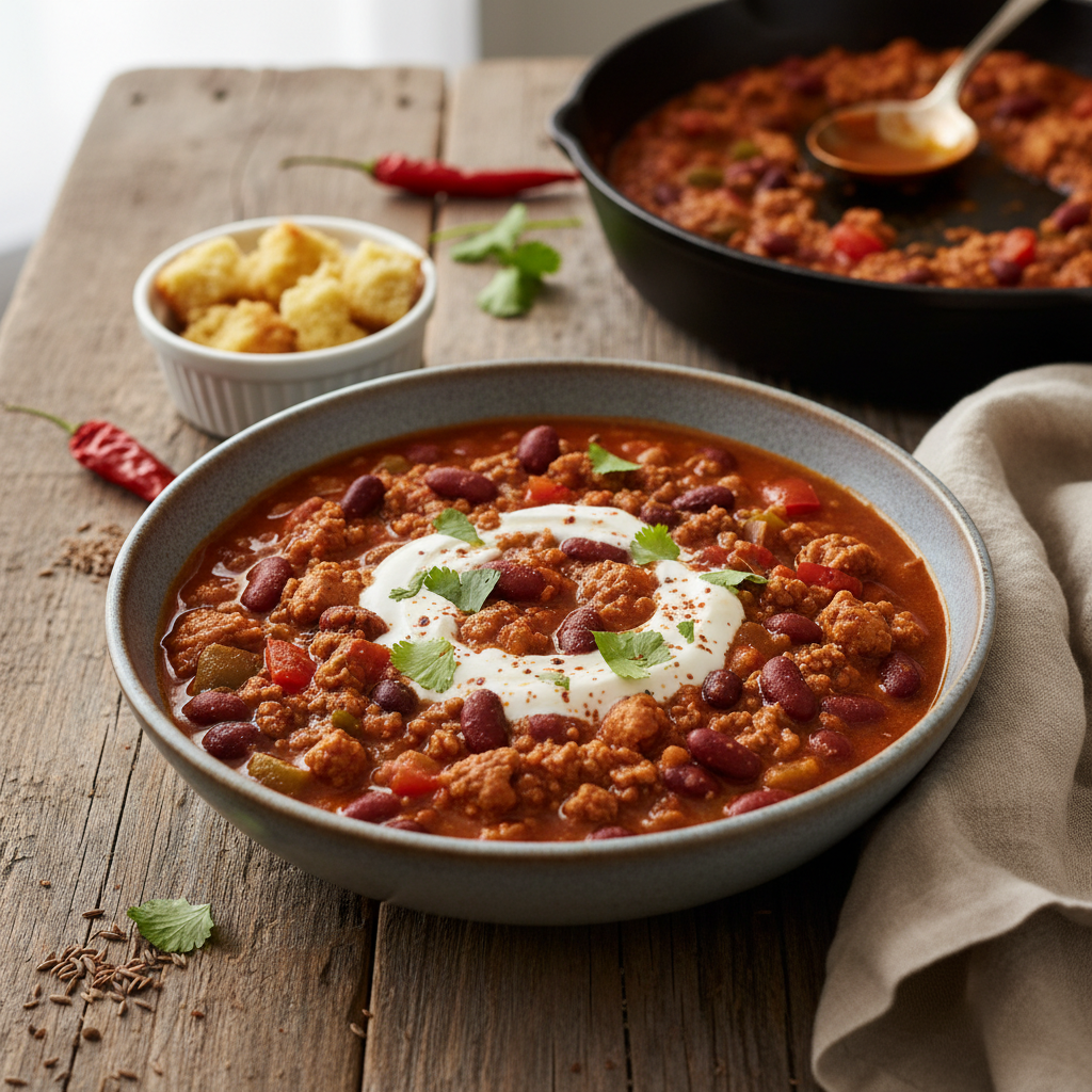 Hearty Turkey Chili