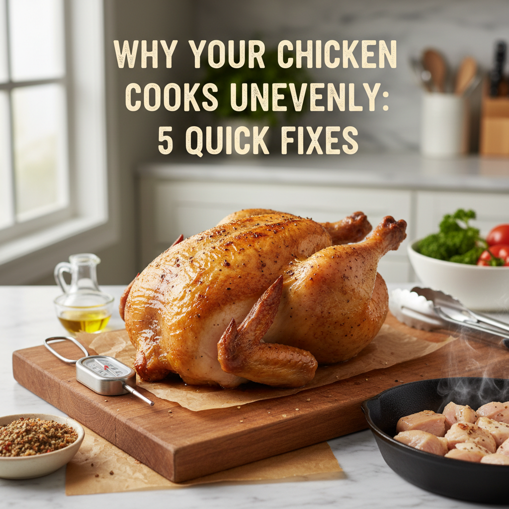 5 Easy Ways to Fix Chicken That Cooks Unevenly | RipePlate