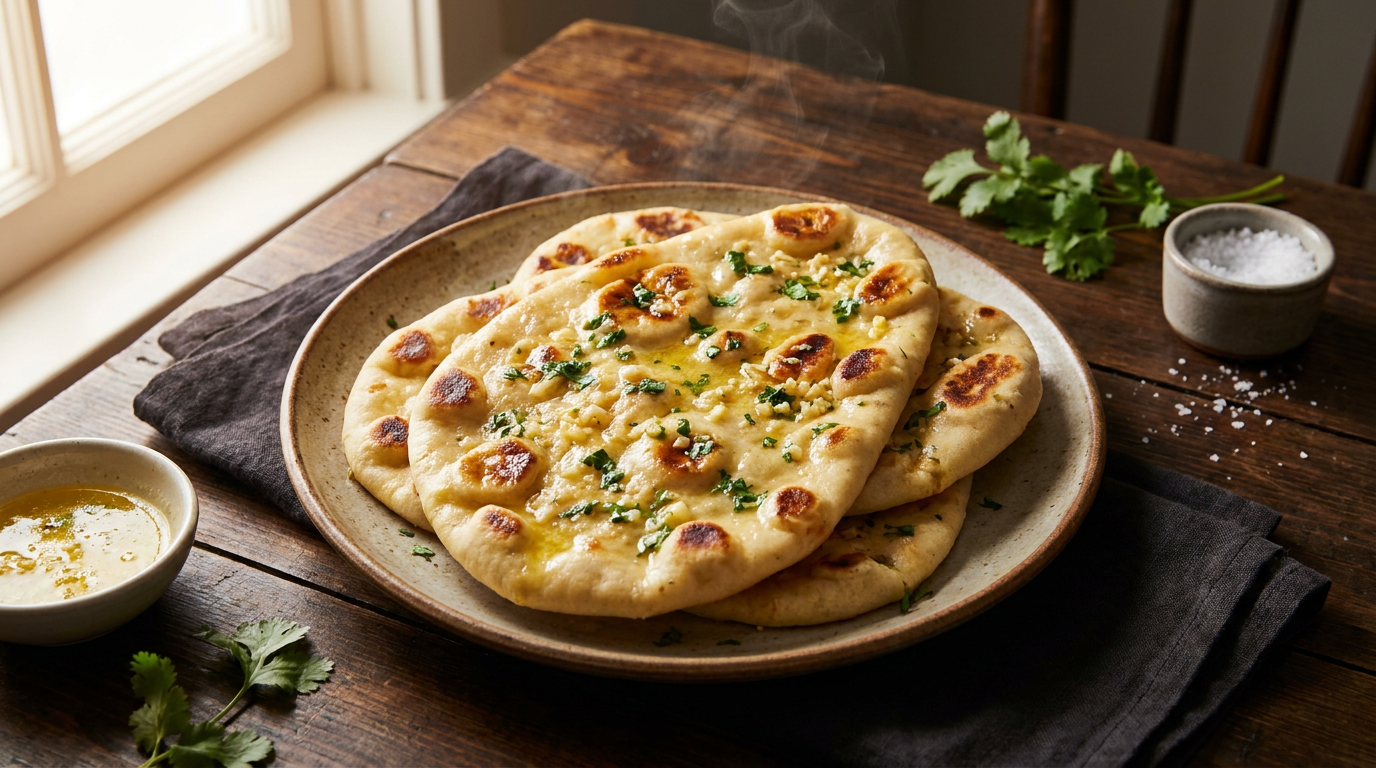 Garlic Naan