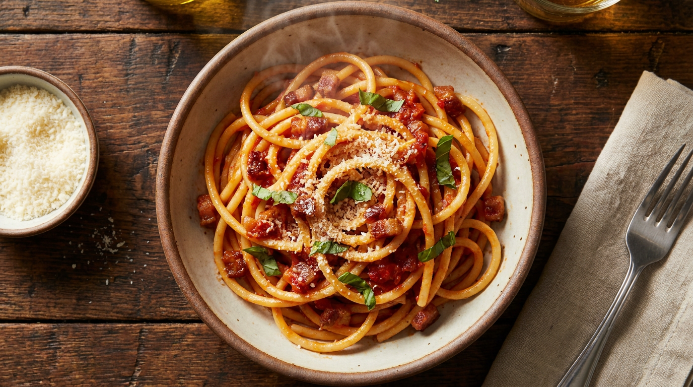 Bucatini all'Amatriciana