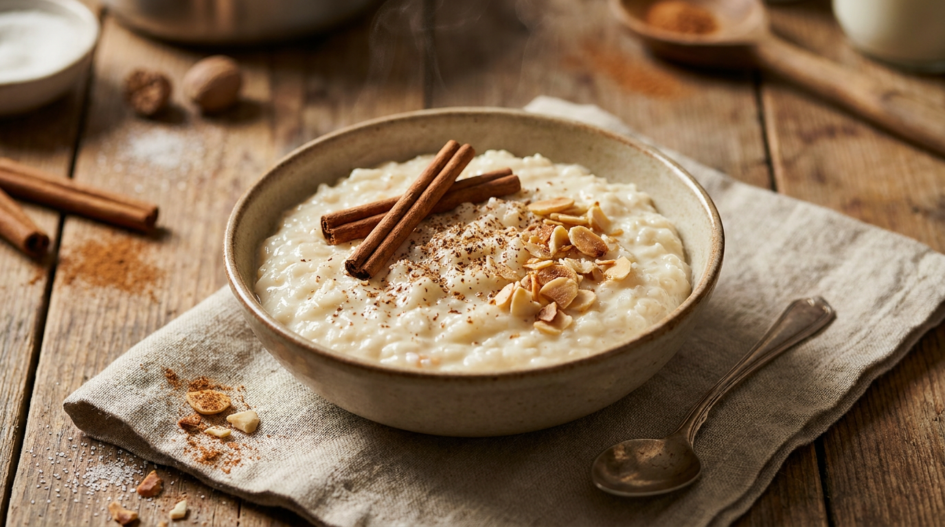 Creamy Rice Pudding from Leftovers